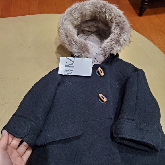 Zara Other - ZARA babygirl peacoat